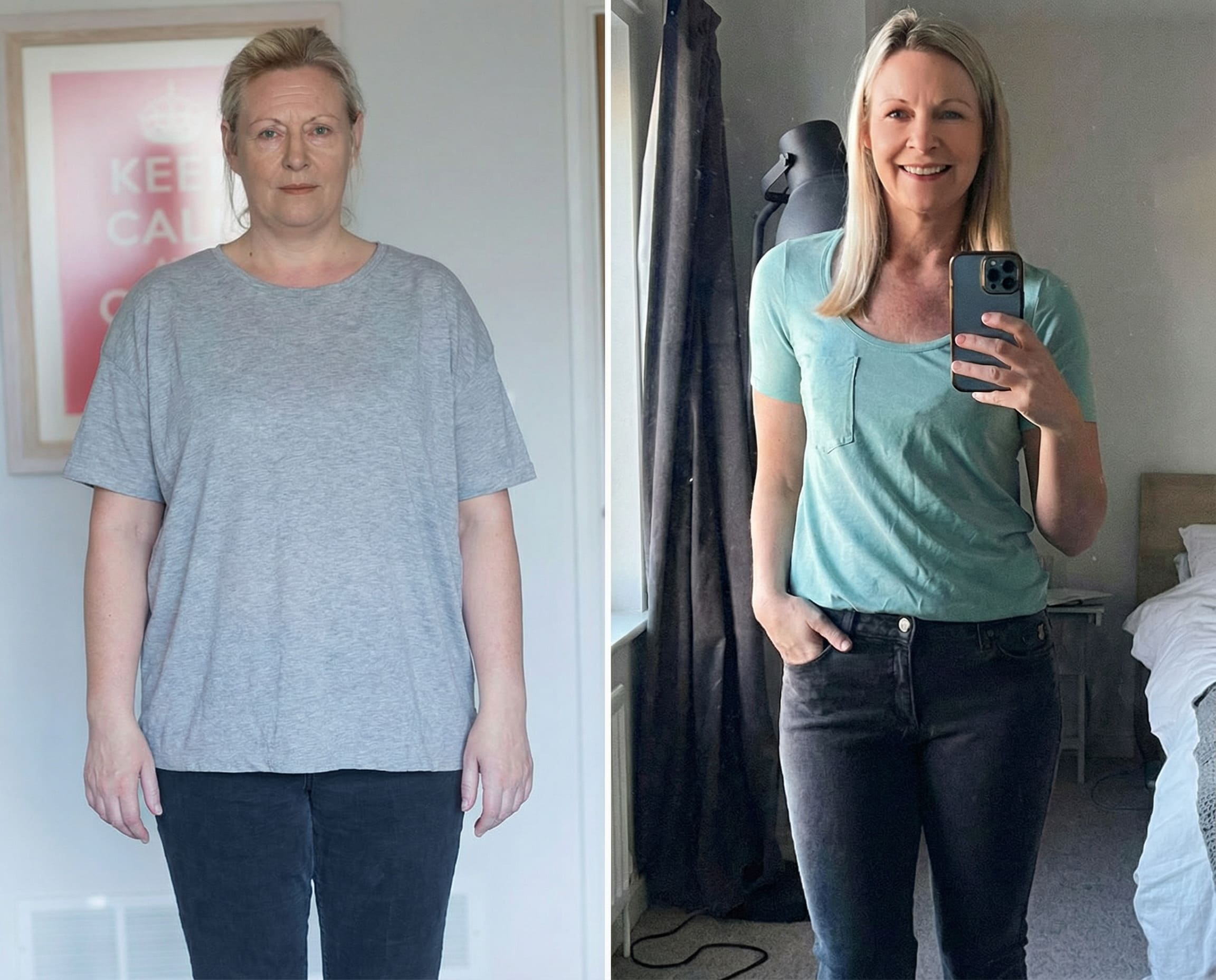 Just 2 weeks — down 2 kg. No weight-loss plans. No gym. No waiting for health services referrals.